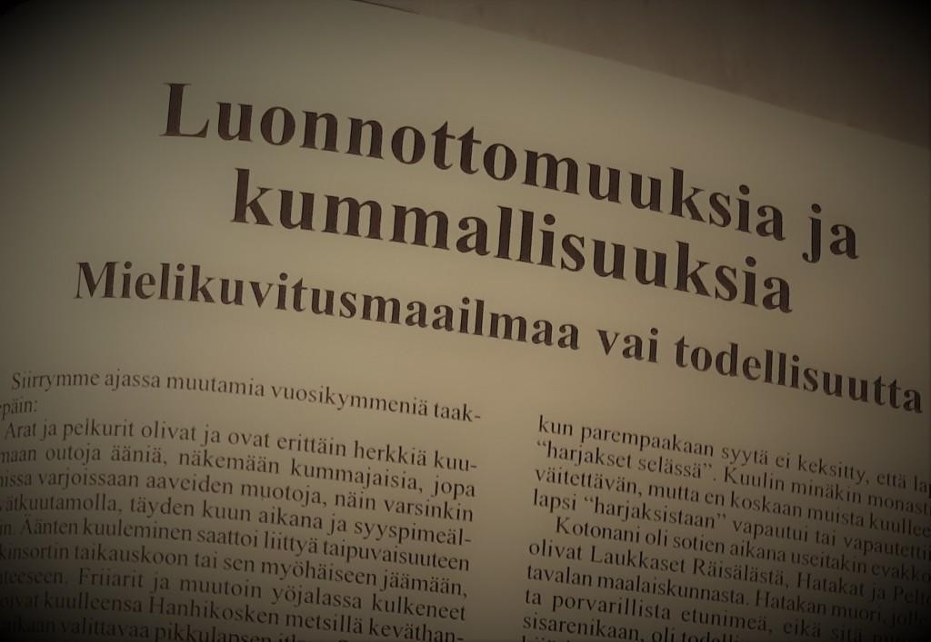 Luonnottomuuksia ja kummallisuuksia lukee lehden artikkelin otsikossa.