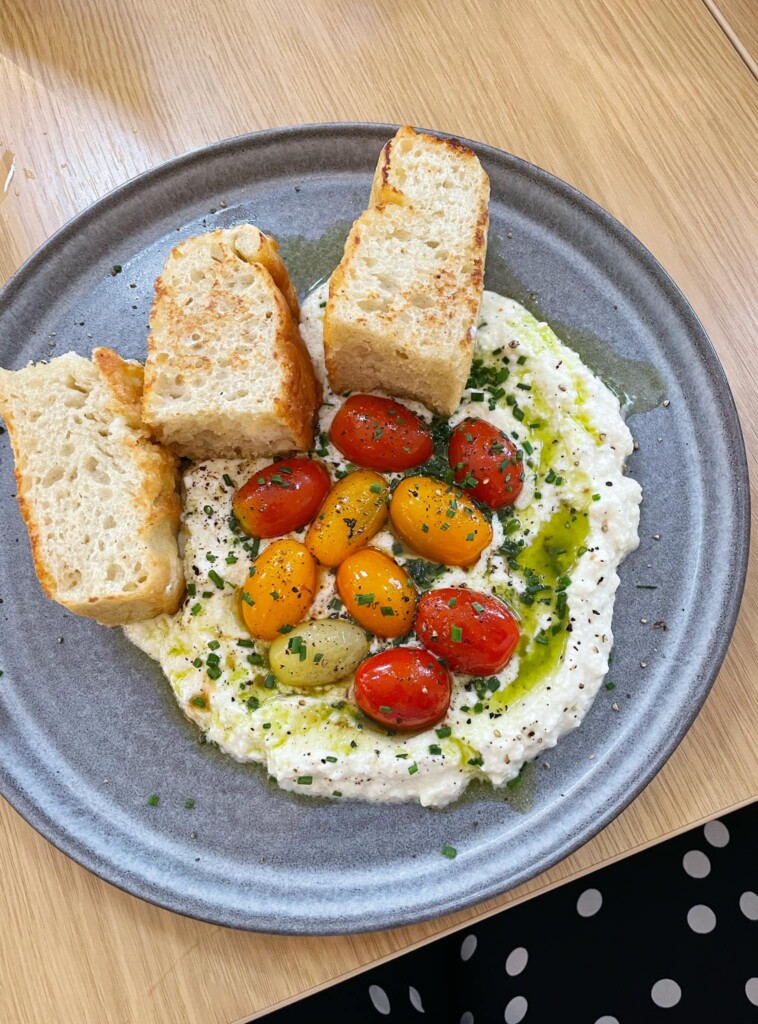 Ravintola Verstaan herkullinen vegaaninen annos.